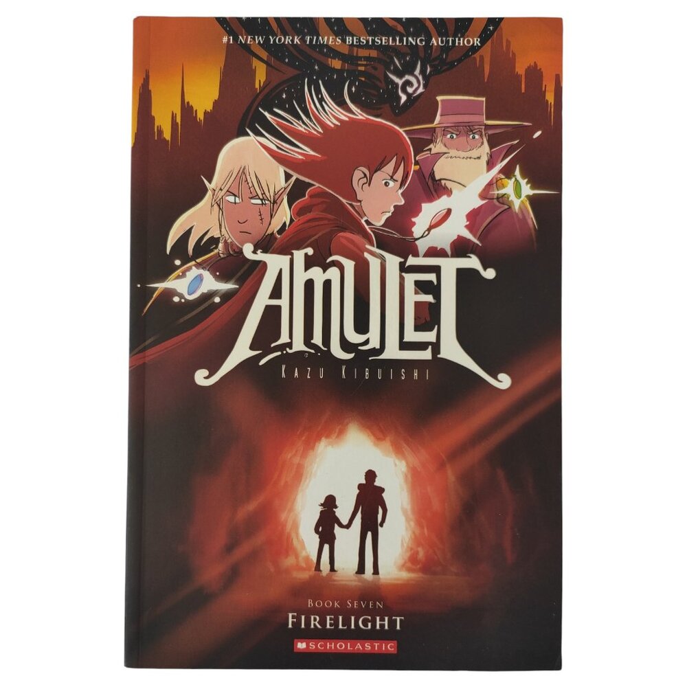 Amulet Graphic Novel Series Book Seven (7) Firelight by Kazu Kibuishi Paperback